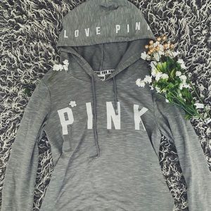 Gray PINK sweatshirt!